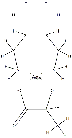 1,2-环丁烷二甲胺 (S)-乳酸合铂(II)